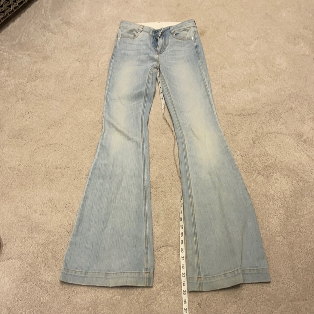 Stella McCartney bell bottom jeans